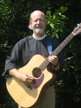 Fr. Rob with Guitar